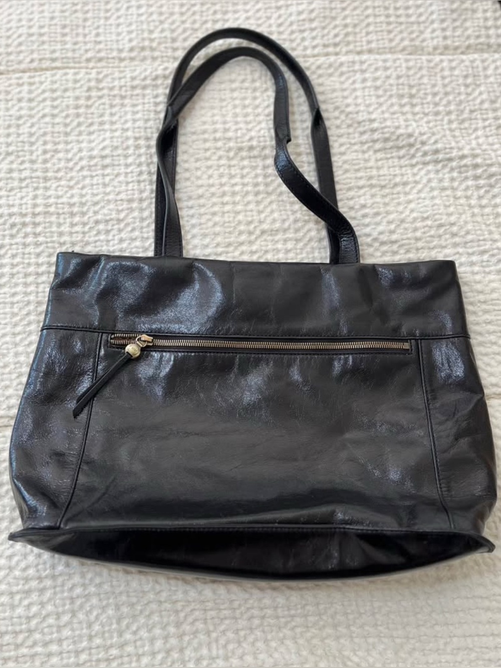 HOBO bag 2 strap Black Leather purse